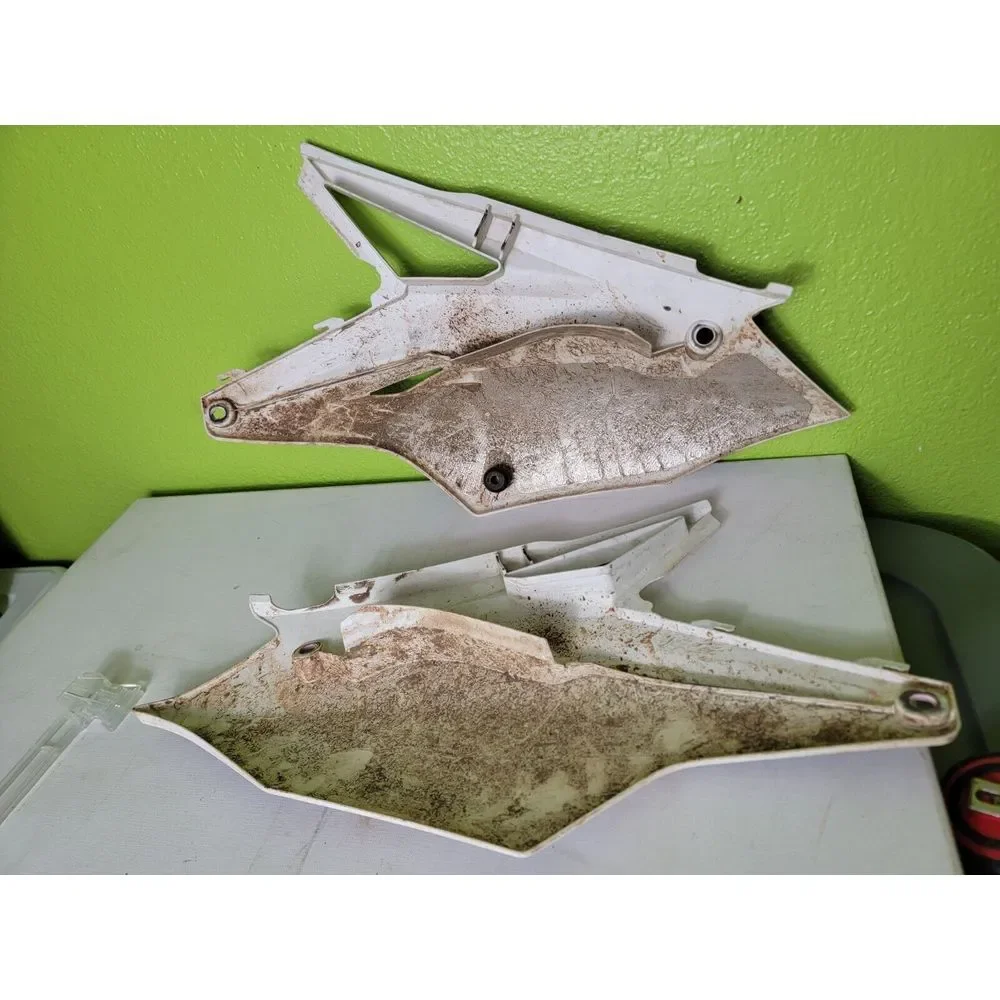 2 Motorcycle Fairings Motocross MX FIM AMA Yamaha Kawasaki
